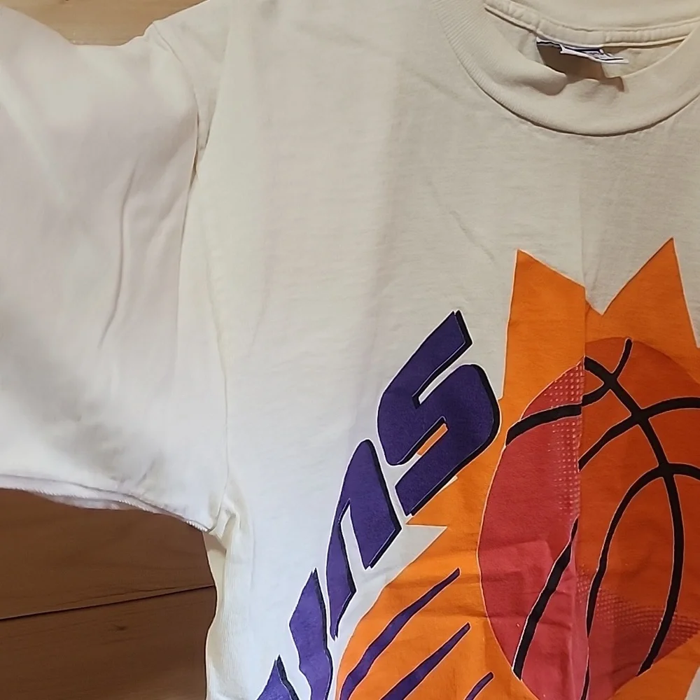 Vintage Phoenix Suns Graphic T-Shirt Size Large AllSport Proweight - Picture 4 of 8